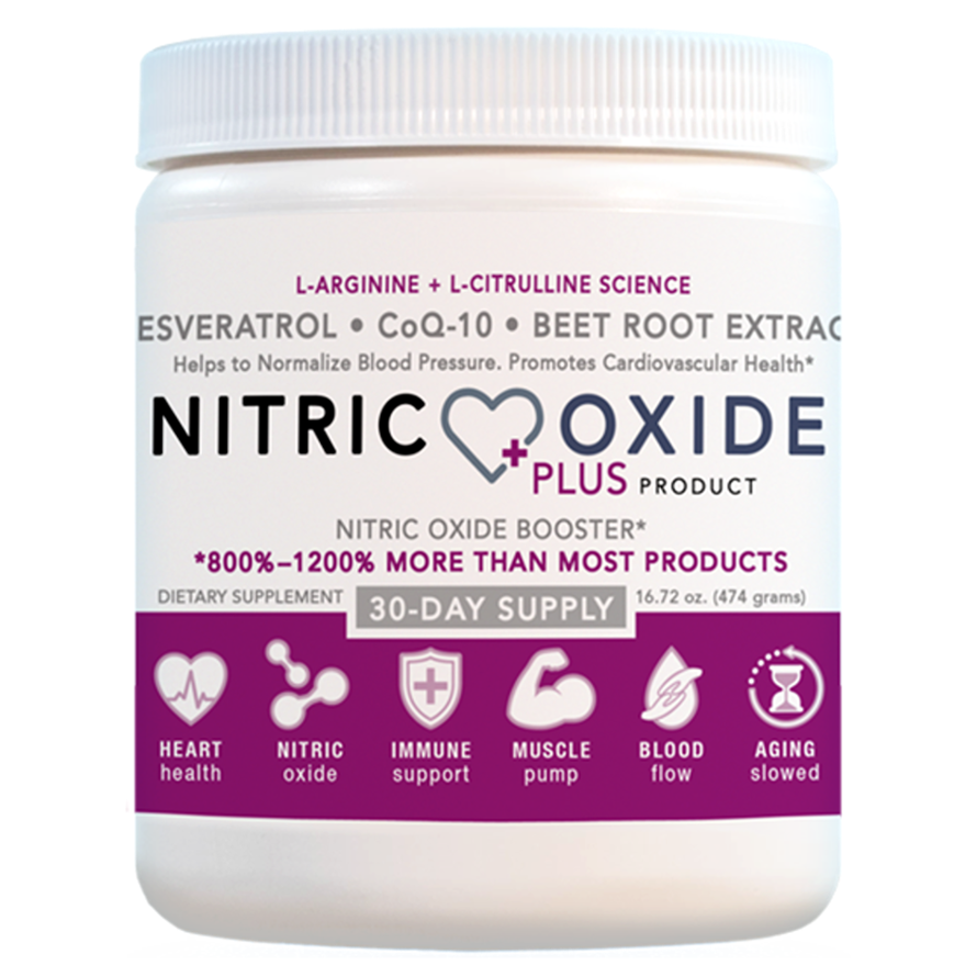 Nitric-Oxide-Plus-Jar - Cardio & Heart Wellness Nitric Oxide Plus the Best Nitric Oxide in the blood Booster